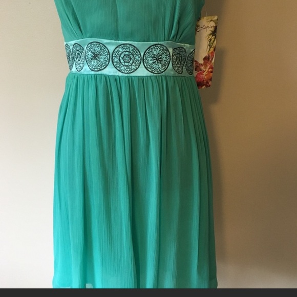 Lapis Size Small Teal Summer Dress - Picture 2 of 8